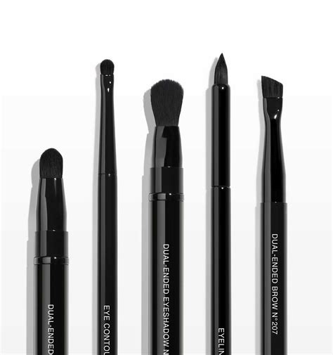 chanel eyeshadow brushes|Chanel dual ended concealer brush.